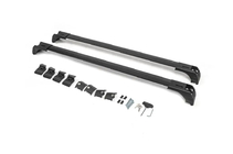 Opel Astra H 2004–2013 Takräcke tvärstag för integrerade rails, låsbara med nyckel Skybar V2 (2 st) Svarta foto 7