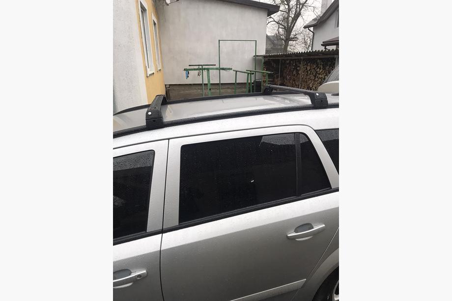 Opel Astra H 2004–2013 Takräcke tvärstag för integrerade rails, låsbara med nyckel Skybar V2 (2 st) Foto 9