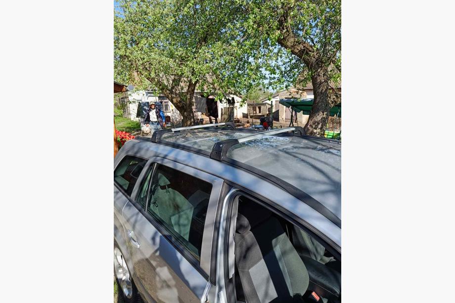 Opel Astra H 2004–2013 Takräcke tvärstag för integrerade rails, låsbara med nyckel Skybar V2 (2 st) Svarta Image