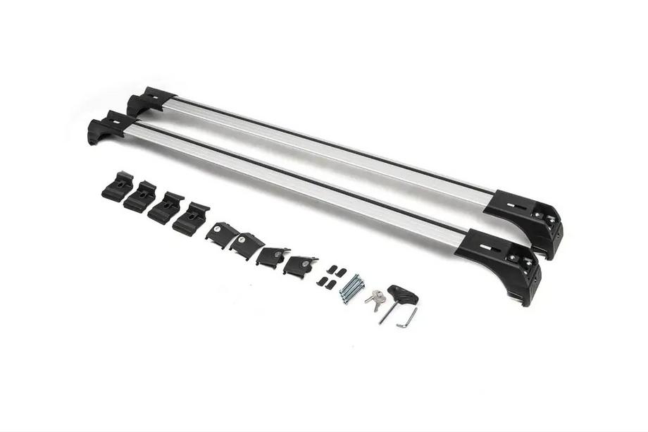 Opel Astra H 2004–2013 Takräcke tvärstag för integrerade rails, låsbara med nyckel Skybar V2 (2 st) Foto 14