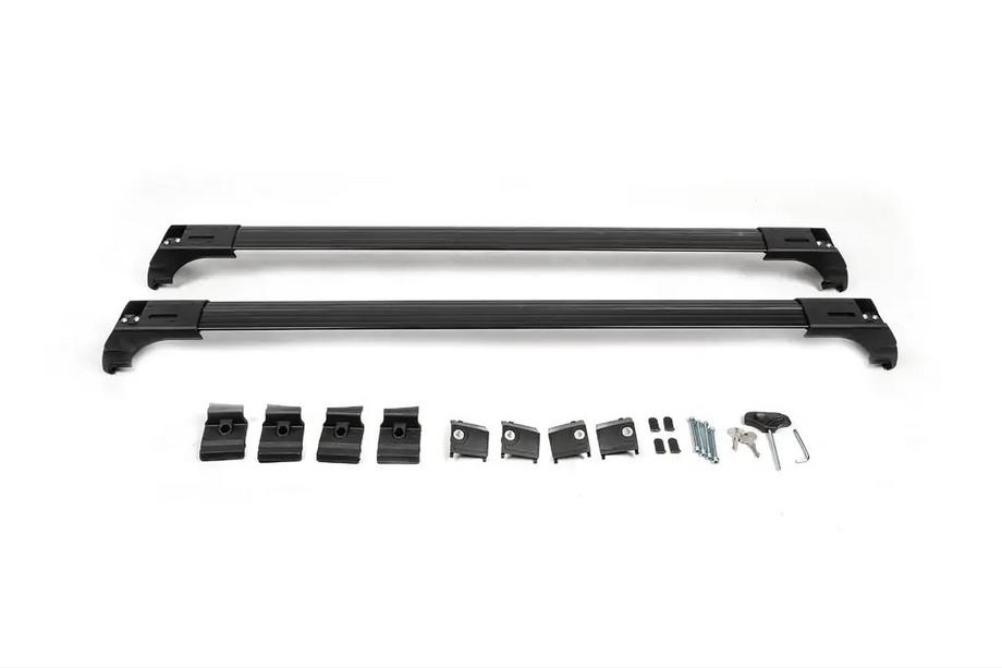 Opel Astra H 2004–2013 Takräcke tvärstag för integrerade rails, låsbara med nyckel Skybar V2 (2 st) Foto 6