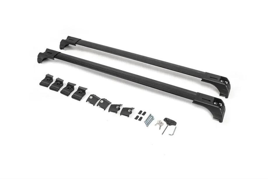Opel Astra H 2004–2013 Takräcke tvärstag för integrerade rails, låsbara med nyckel Skybar V2 (2 st) Foto 7
