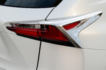 Lexus NX 2014–2021 Kromade bakljusramar (2 st, ABS) foto 1
