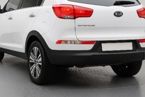 Kia Sportage 2010–2015 Kromlister för bakre dimljus till R-modell (asiatiska marknaden) foto 1