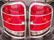 SsangYong Rexton I 2001–2017 Bakljusskydd 2006-2012 (rostfritt stål) foto 5