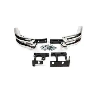 Bakre dubbla hörnbågar Libao (rostfritt) Hyundai Santa Fe 2 2006–2012 foto 3