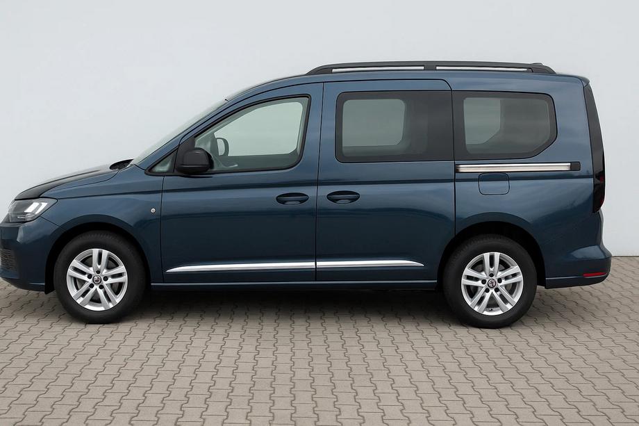 Volkswagen Caddy 2020– Täckkåpor för dörrlist (4 st, rostfritt stål) Image