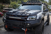 Volkswagen Amarok 2010–2022 Set med motorhuvsöverdrag DRAGON (3 st) foto 1