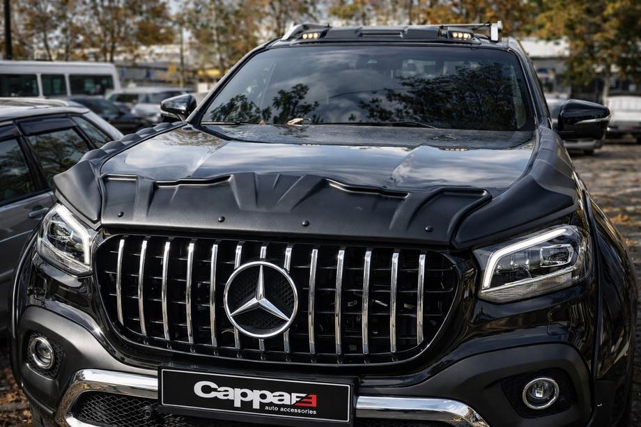 Mercedes X class 2017–2020 Set med motorhuvsöverdrag DRAGON (3 st) Image