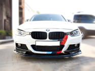 BMW 3-serien F30/F31 2012–2019 EuroCap frontläpp (svart, för M-Performance) foto 1