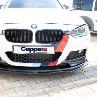 EuroCap frontläpp (svart, för M-Performance) BMW 3-serien F30/F31 2012–2019 foto 4
