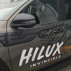 Toyota Hilux 2015– Övre dörrlist (4 st, ABS) foto 6