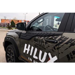 Övre dörrlist (4 st, ABS) Toyota Hilux 2015– foto 1