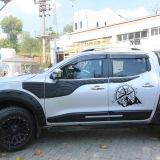 Övre dörrlister (6 st, ABS) Nissan Navara/NP300 2016– foto 3