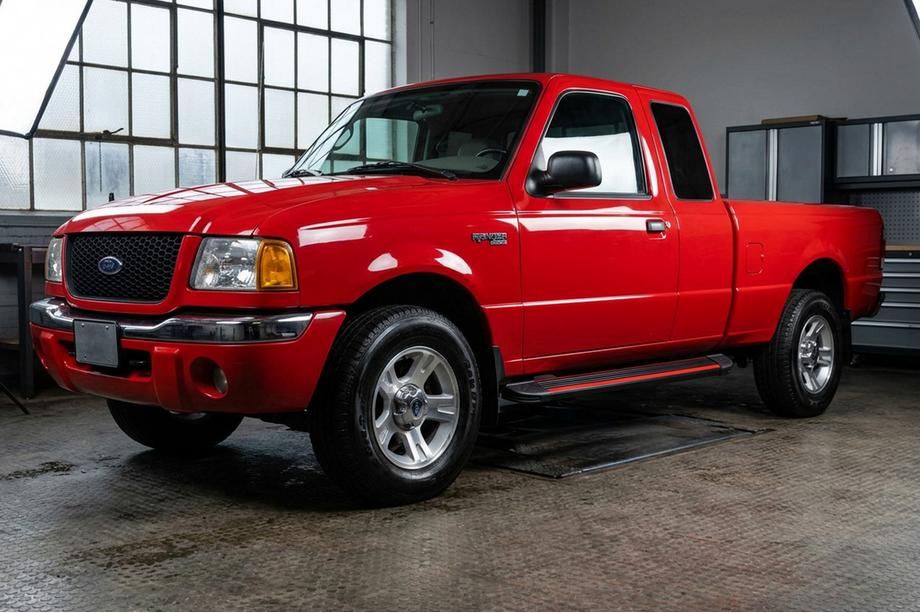 Ford Ranger 2002–2006 Sidosteg Maya Red (2 st, aluminium) Image