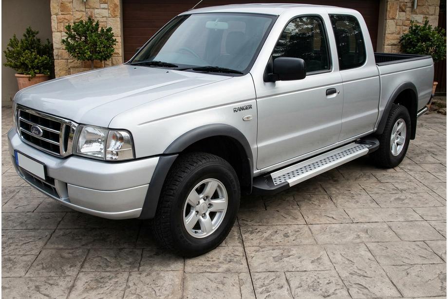 Ford Ranger 2002–2006 Sidosteg Vision New Grey (2 st, aluminium) Image