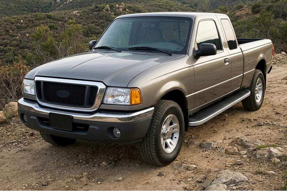 Ford Ranger 2002–2006 Sidosteg Tayga Grey (2 st, aluminium) Image
