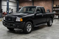 Ford Ranger 2002–2006 Sidosteg Tayga Black (2 st, aluminium) foto 1