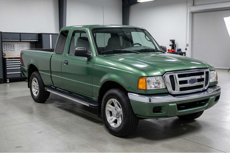 Ford Ranger 2002–2006 Sidosteg Maya V1 (2 st, aluminium) Image