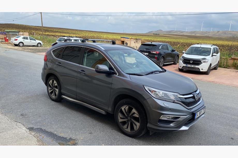 Honda CRV 2012–2016 Takräcke för integrerade takrails Strong (2 st) Grå Foto 2