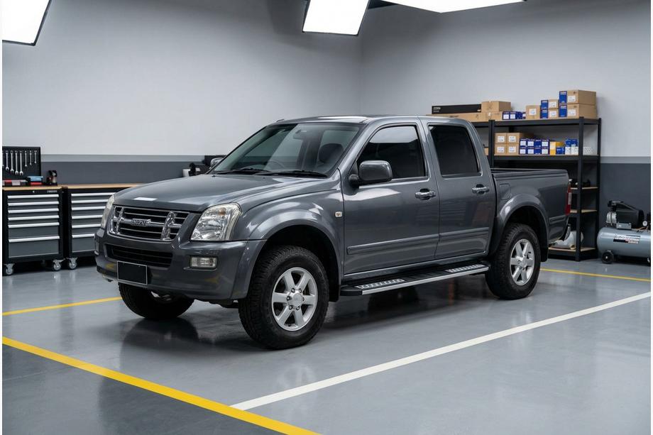 Isuzu D-Max 2002–2011 Tayga V2 sidosteg (2007-2012, 2 st, aluminium) Image