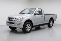 Isuzu D-Max 2002–2011 Sidosteg Tayga Black (2007-2012, 2 st, aluminium) foto 1