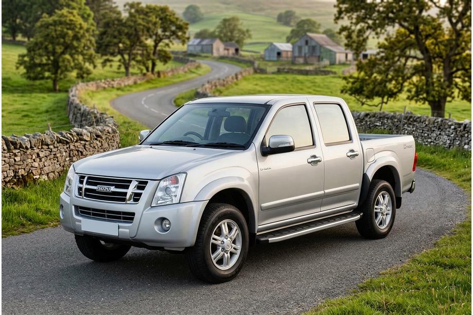 Isuzu D-Max 2002–2011 Sidosteg Fullmond (2007-2012, 2 st., aluminium) Image