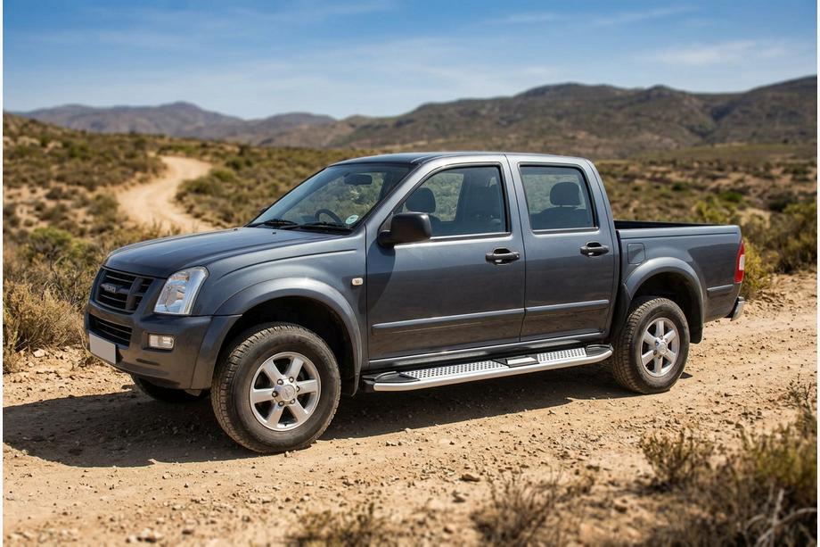 Isuzu D-Max 2002–2011 Mevsim Grey sidosteg (2007-2012, 2 st, aluminium) Image
