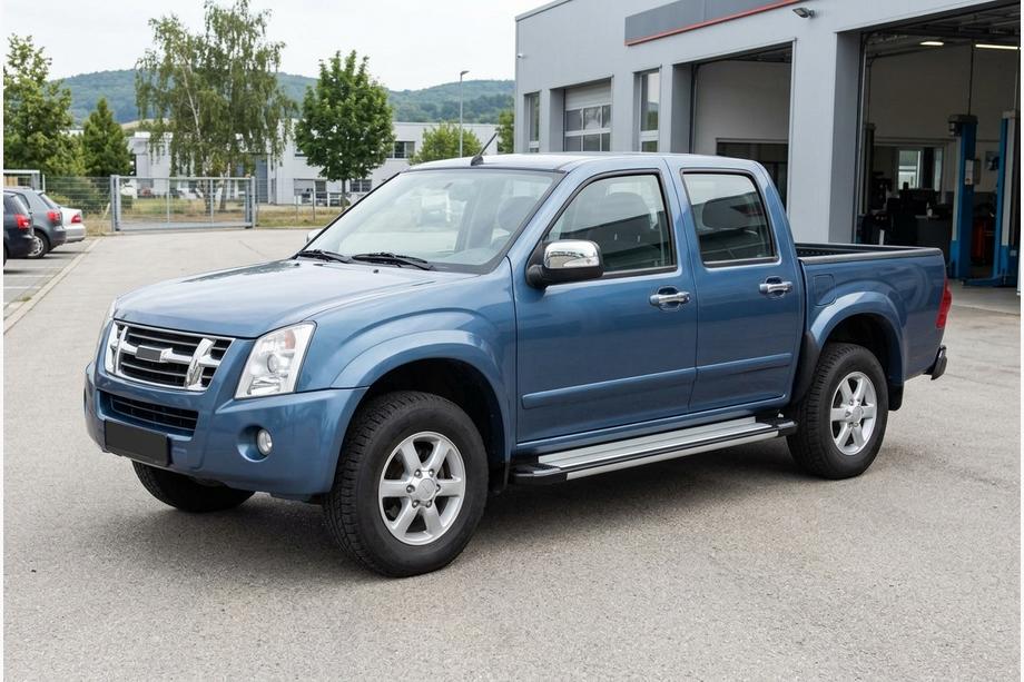 Isuzu D-Max 2002–2011 Sidosteg Rainbow (2007-2012, 2 st, aluminium) Image