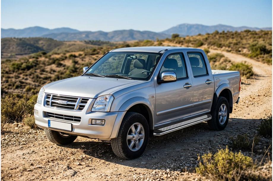 Isuzu D-Max 2002–2011 Maydos V2 sidosteg (2007-2012, 2 st, aluminium) Image