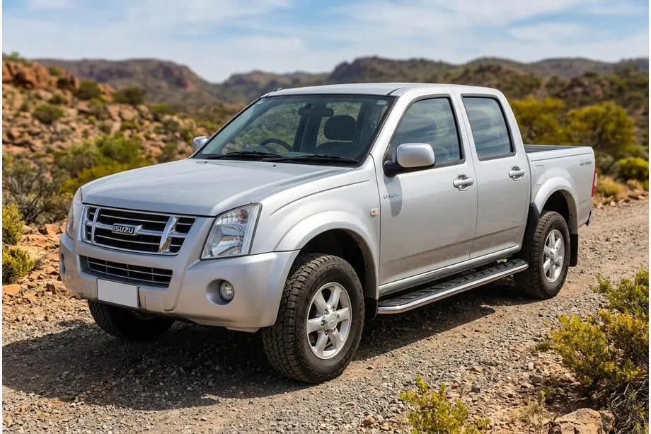 Isuzu D-Max 2002–2011 Maydos V1 sidosteg (2007-2012, 2 st, Aluminium) Image