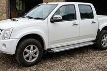 Isuzu D-Max 2002–2011 Maya V2 sidosteg (2007-2012, 2 st, aluminium) foto 1