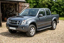 Isuzu D-Max 2002–2011 Sidosteg Maya V1 (2007-2012, 2 st, aluminium) foto 1