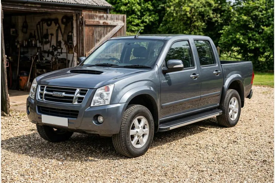 Isuzu D-Max 2002–2011 Sidosteg Maya V1 (2007-2012, 2 st, aluminium) Image