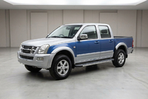 Isuzu D-Max 2002–2011 Sidosteg Duru (2007-2012, 2 st., aluminium) foto 1