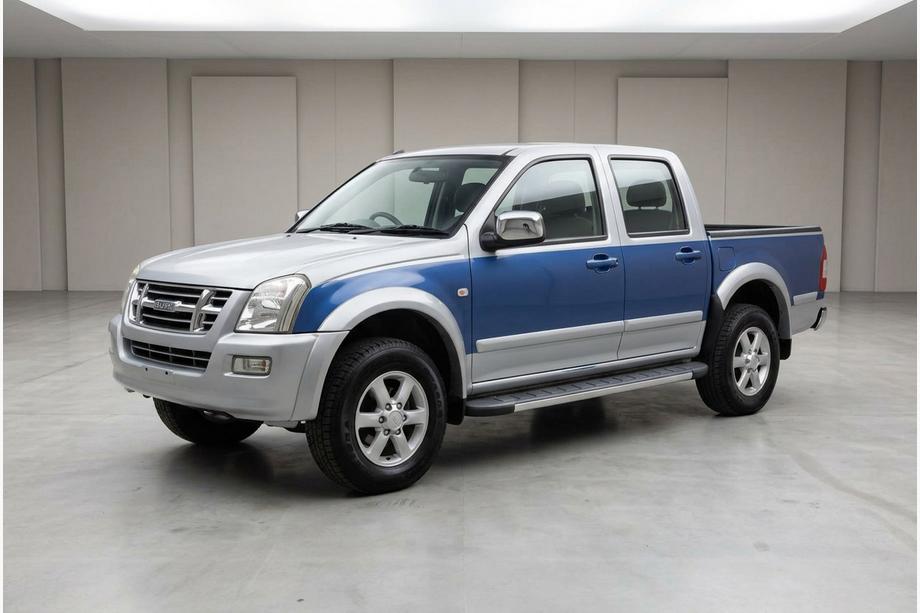 Isuzu D-Max 2002–2011 Sidosteg Duru (2007-2012, 2 st., aluminium) Image