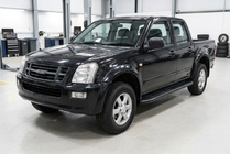 Isuzu D-Max 2002–2011 Sidosteg Bosphore Black (2007-2012, 2 st, aluminium) foto 1
