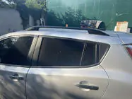 Nissan Leaf 2010–2017 Takrails Skyport (svarta) foto 1