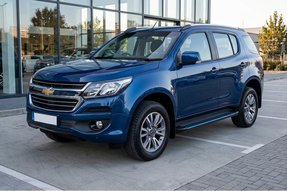 Chevrolet Trailblazer 2012–2019 Sidosteg Maya Blue (2 st, aluminium) Image
