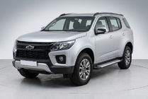 Chevrolet Trailblazer 2012–2019 Sidosteg Allmond Grey (2 st, aluminium) foto 1