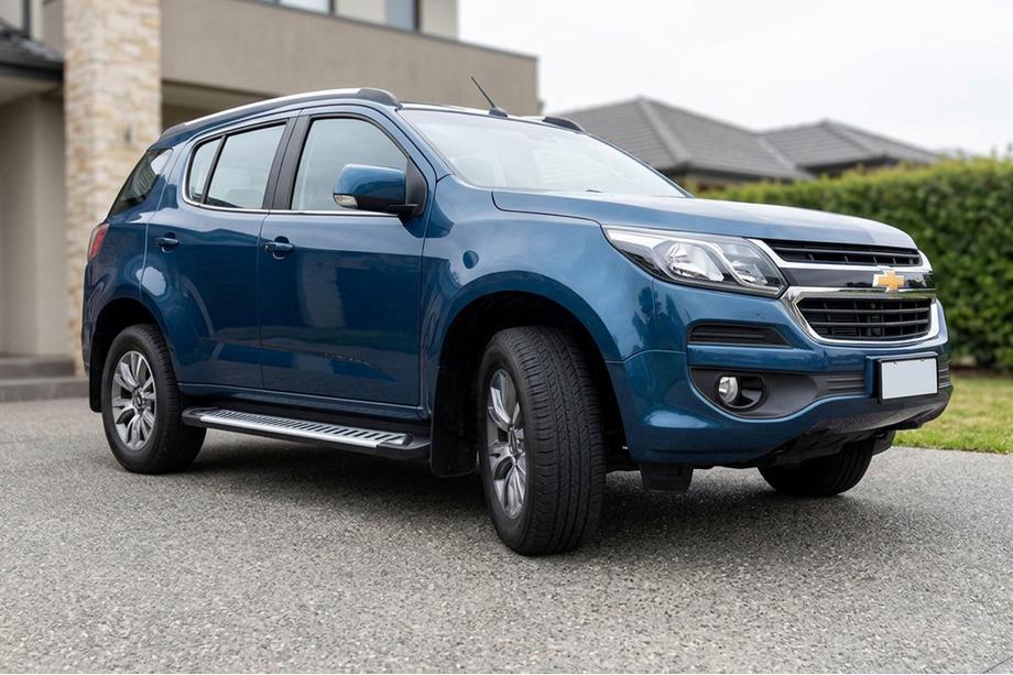 Chevrolet Trailblazer 2012–2019 Sidosteg Line (2 st, aluminium) Image