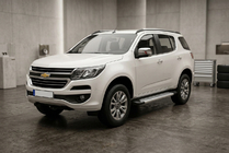 Chevrolet Trailblazer 2012–2019 Sidosteg Vision New Grey (2 st, aluminium) foto 1