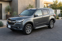 Chevrolet Trailblazer 2012–2019 Sidosteg Rainbow (2 st, aluminium) foto 1