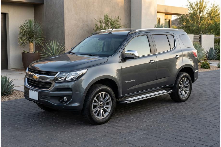 Chevrolet Trailblazer 2012–2019 Sidosteg Rainbow (2 st, aluminium) Image