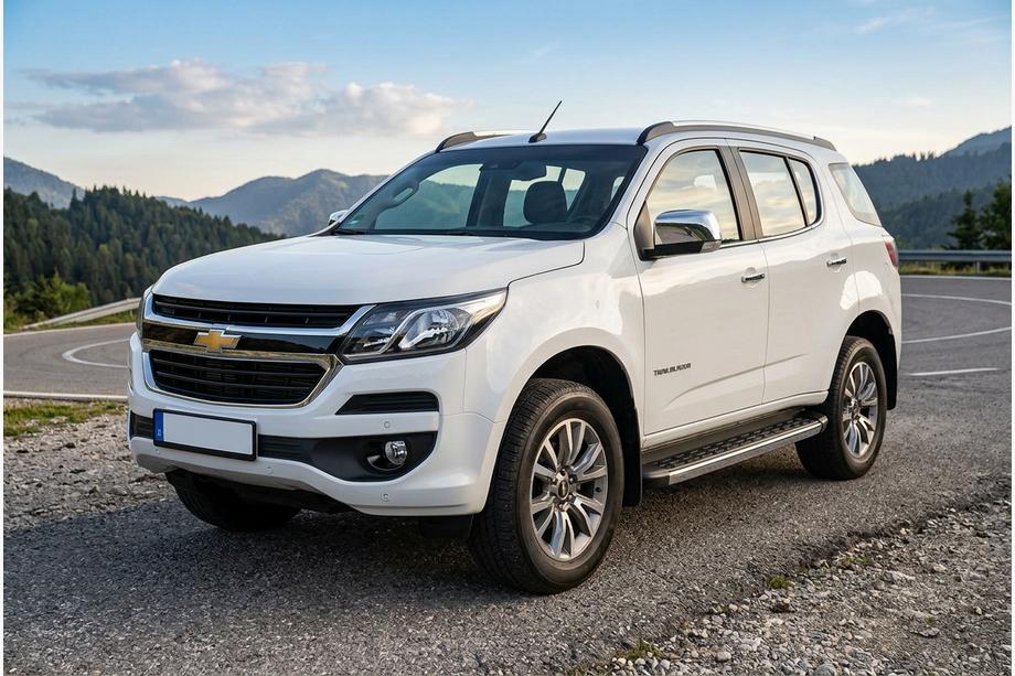 Chevrolet Trailblazer 2012–2019 Sidosteg BlackLine (2 st, aluminium) Image