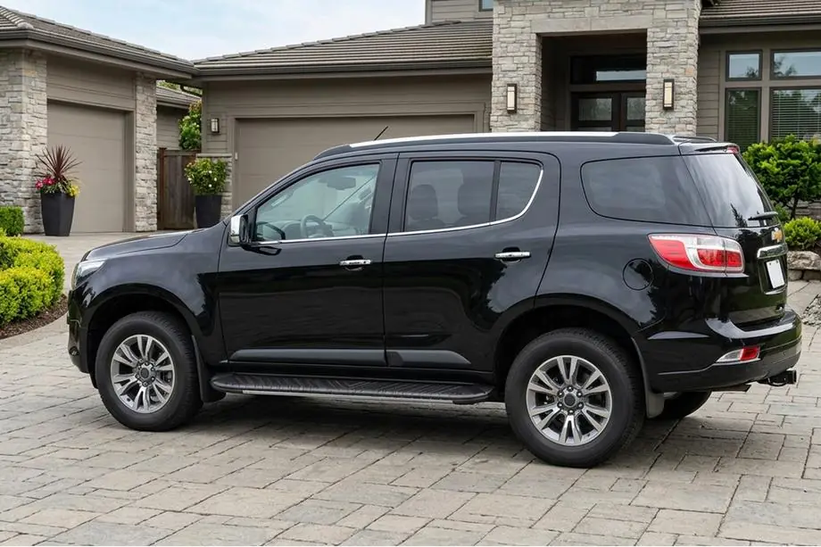 Chevrolet Trailblazer 2012–2019 Sidosteg Bosphorus Grey (2 st, aluminium) Image