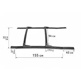 OEM takrails GreatWall Haval/Hover H3 2005–2013 foto 4