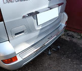 Toyota Land Cruiser Prado 120 2002–2009 Kromlist till bakre stötfångare foto 1