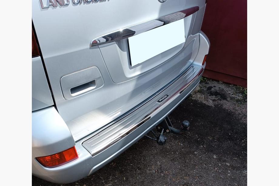 Toyota Land Cruiser Prado 120 2002–2009 Kromlist till bakre stötfångare Image