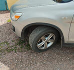 Mitsubishi ASX 2010–2023 Hjulhusbreddare 2012-2016 (4 st, svart, ABS-plast) foto 1
